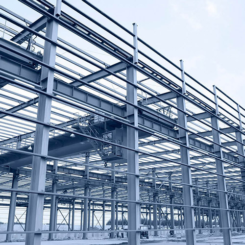 Montagem de estruturas metálicas
